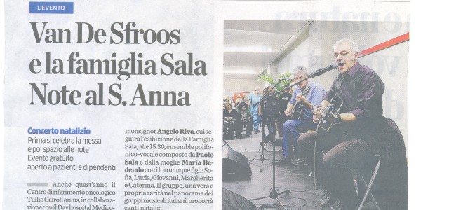 Dicono di noi: La Provincia di Como del 14.12.2015